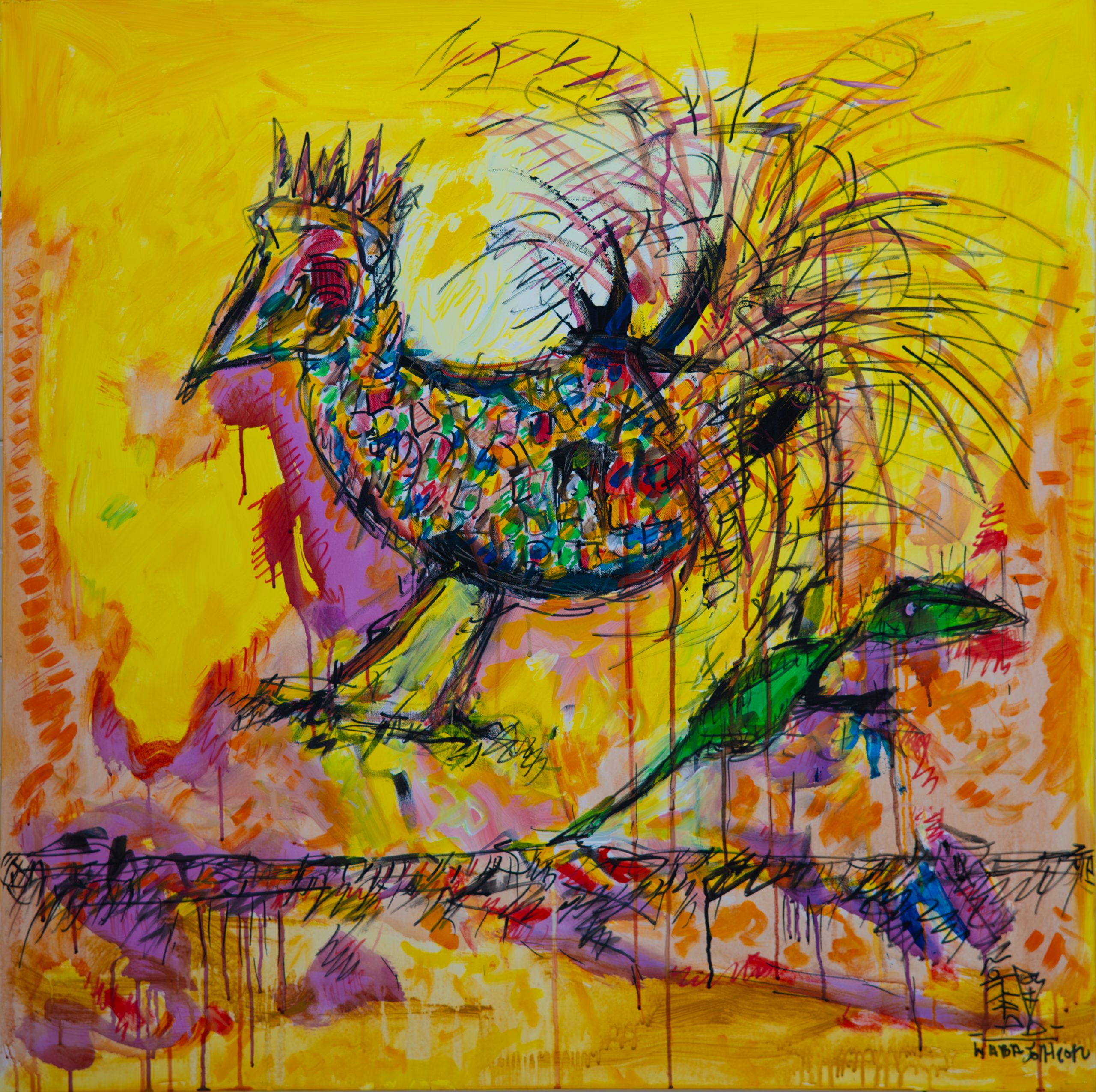 Pawòl tras poule