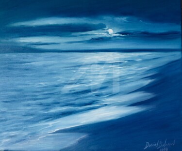 reflets d'argents sous une lune tropicale