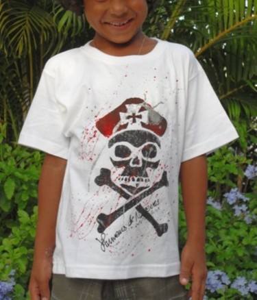 T-SHIRT ENFANT GARCON PIRATE