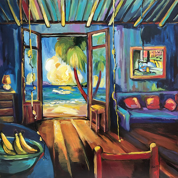 Œuvre présentée 1 — Florence Cabré Breurec — Zoé